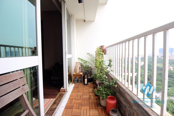 Decorated and luxurious apartment for rent in Ciputra, Ha Noi